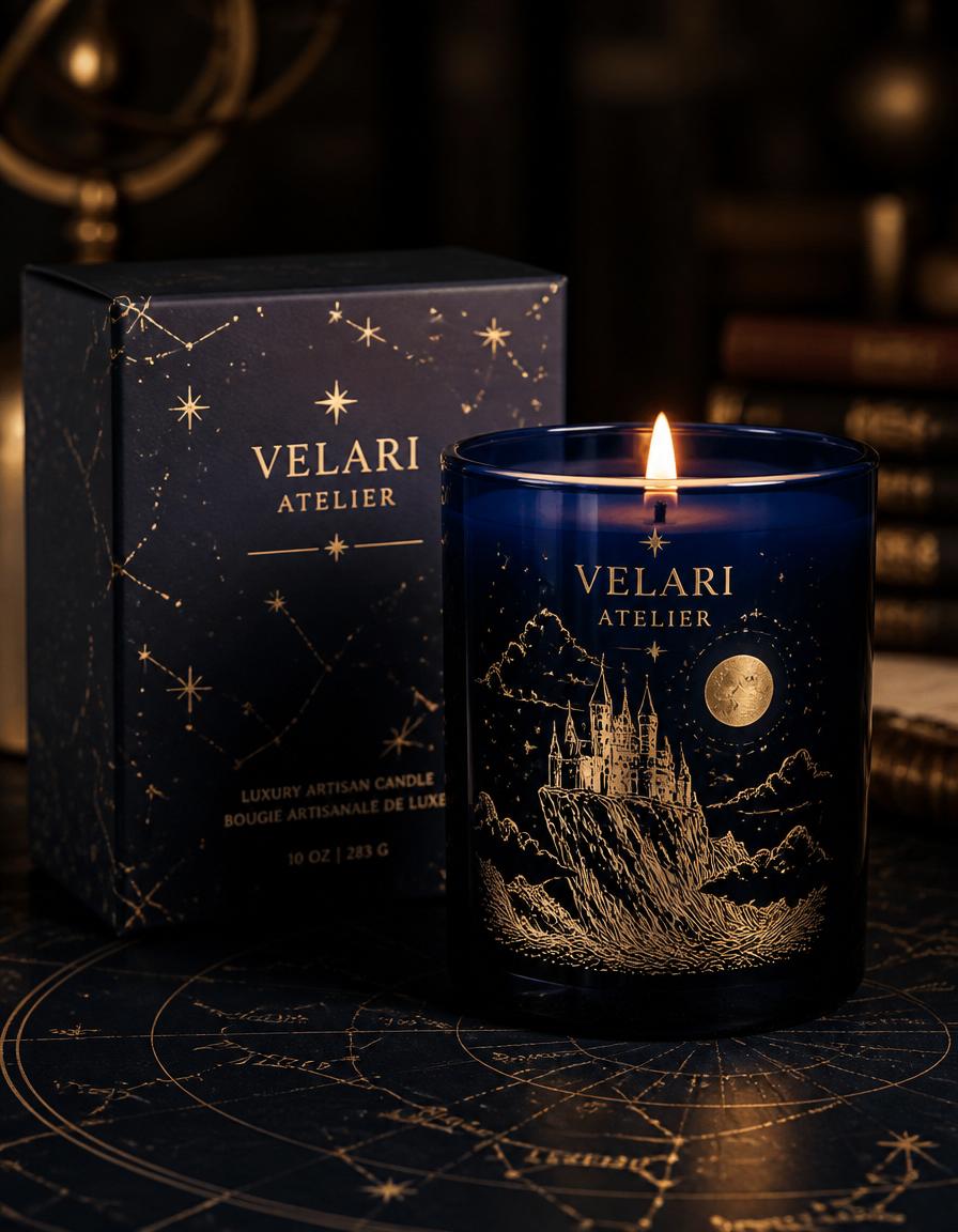 Vela Castelo à Meia-Noite — Velari Atelier