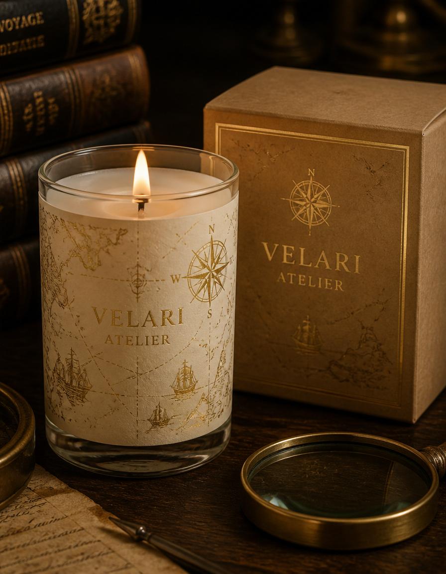 Vela Mapa do Maroto — Velari Atelier