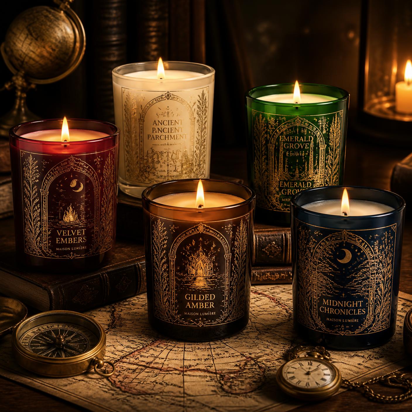 Coleção Velari Atelier de velas artesanais mágicas